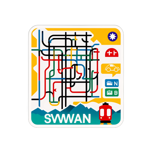 台灣捷運系統貼紙