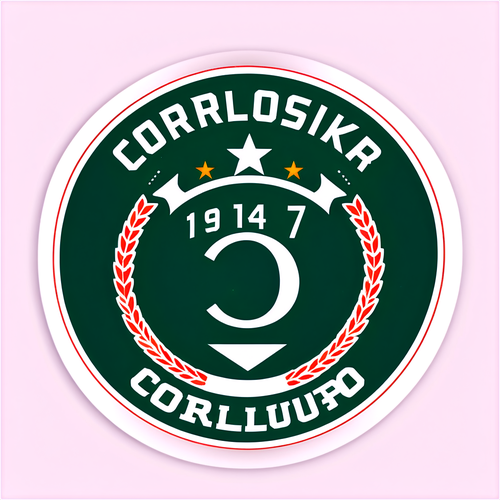 Çorluspor 1947 Vintage Stil Sticker