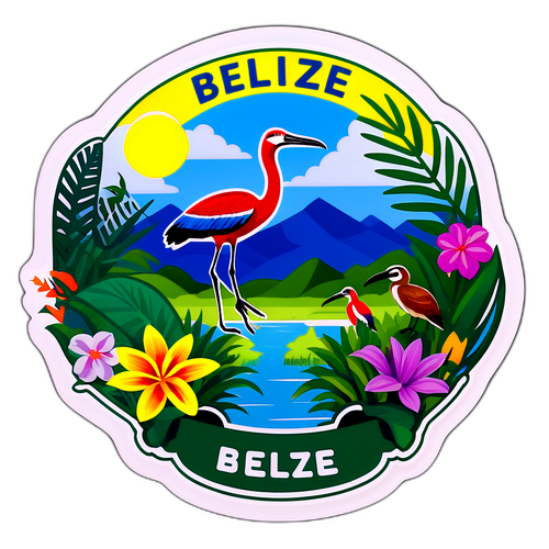 貝爾斯的獨特野生動物貼紙