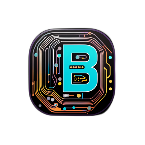 Bold 'db' Data Sticker