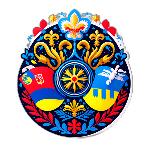 Мир и единство: Символизм России и Украины