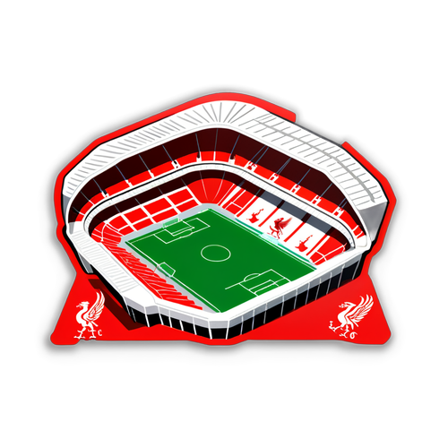 Anfield Stadium Match Day Sticker