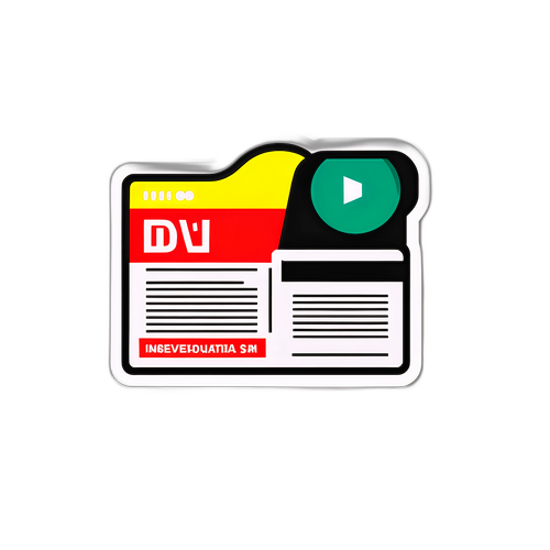 Sticker Mediapart : Journalisme d'enquête