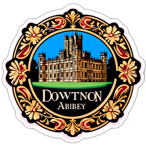 Downton Abbey Történelmi Matricák