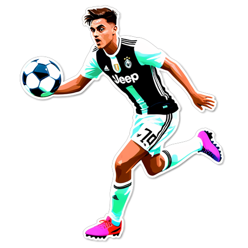 Paulo Dybala: La Magia del Calcio in un'Illustrazione Che Ti Farà Vibrare!