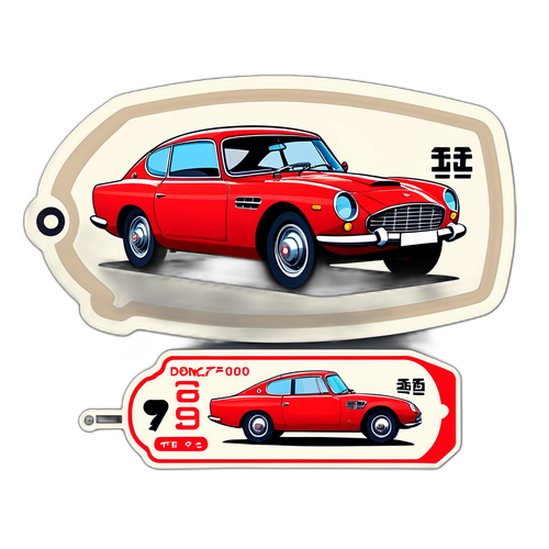 Sticker Retro Dongfeng 007