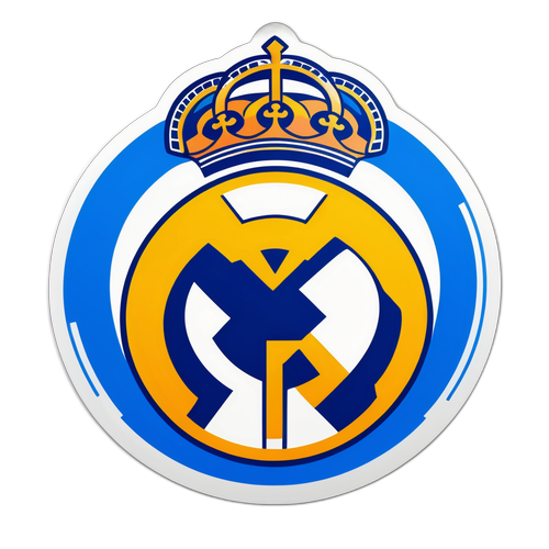 रियल मैड्रिड का ट्रेंडी स्टिकर