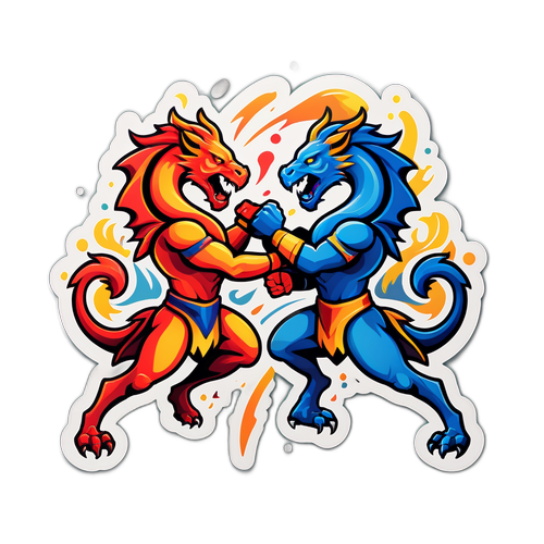 Pertarungan Makhluk Mitologi