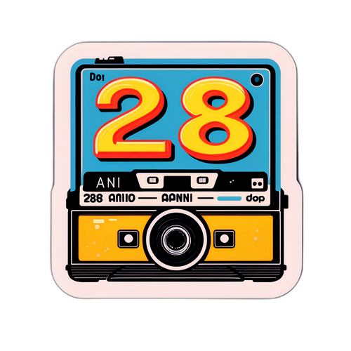 28 anni dopo - Sticker Vintage