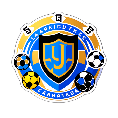 Logo Gabungan SJ Earthquakes dan LAFC