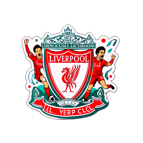 Live-Übertragung eines FC Liverpool-Spiels mit jubelnden Fans