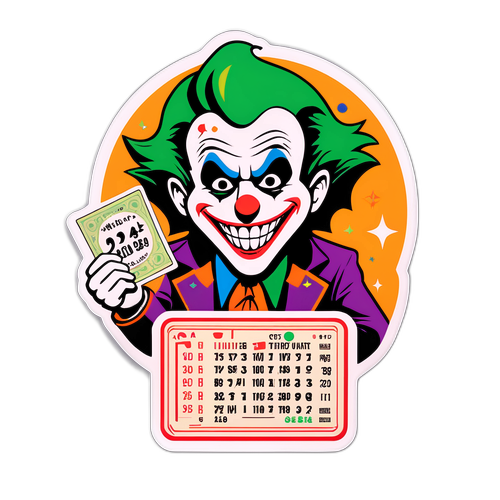 Αυτοκόλλητο με Παίκτη Τζόκερ