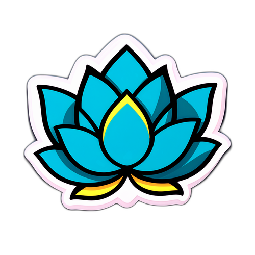 Nhãn dán biểu tượng Hoa Sen