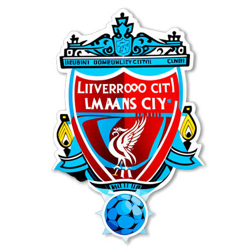 Sticker pentru meciul Liverpool - Man City