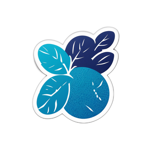 トライテクスチャーのインスピレーションを受けたステッカー