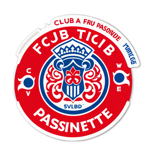 Kleurige Sticker van FC Twente: 'Een Club Vol Passie'!