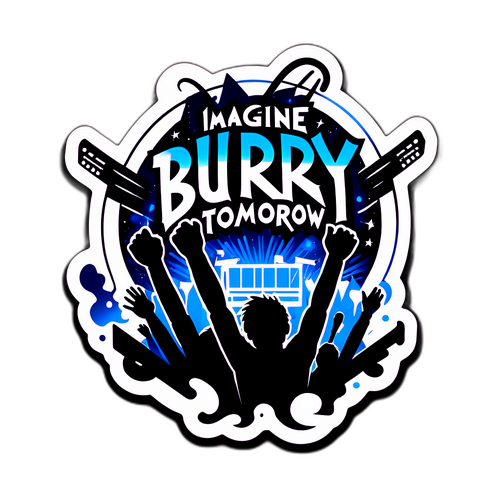 Kuvittele Bury Tomorrowin energinen esitys