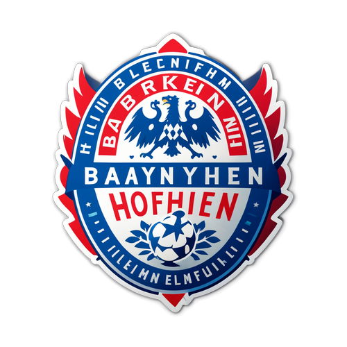 Bayern – Hoffenheim Logo Aufkleber