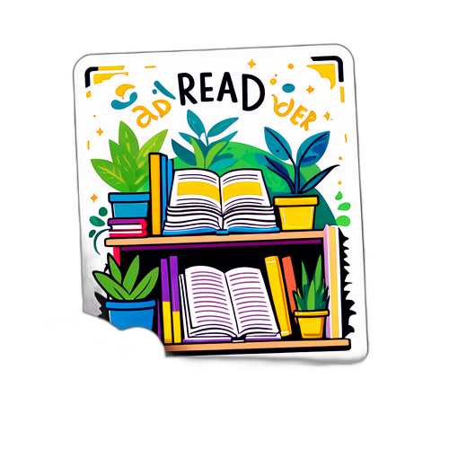 Lees en Ontdek Sticker