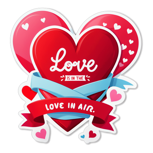 A Cute Valentine's Day Sticker