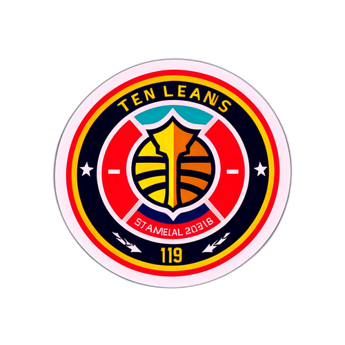 Diseño de Sticker con Clasificación de Liga