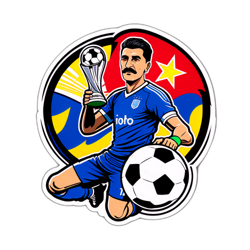 Futbol Temalı Sticker: Ahmet Çalık