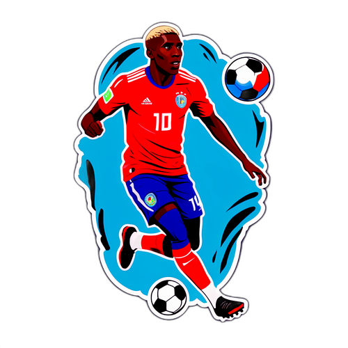 Дизайн с Виктором Осимхеном в движении