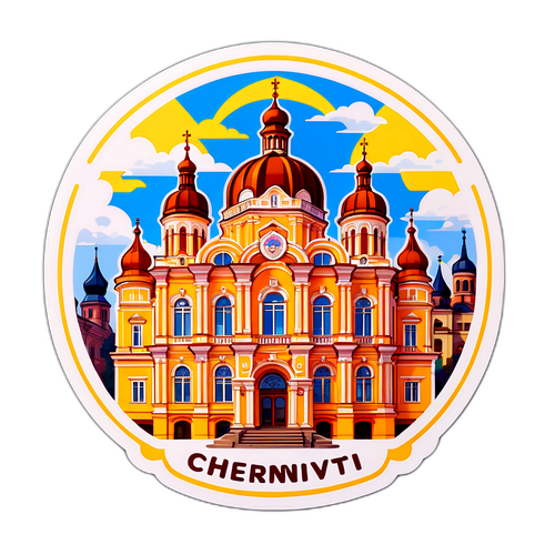 Наліпка Чернівців