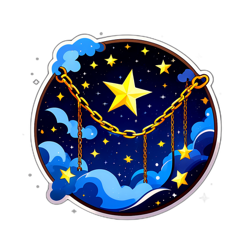 Autocollant Célébrant la Liberté