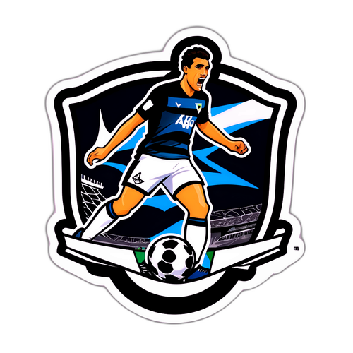 Sticker Icônico: Botafogo x Vasco - Gol Empolgante