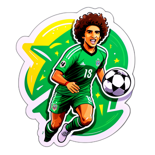 Sticker vibrante de Ochoa