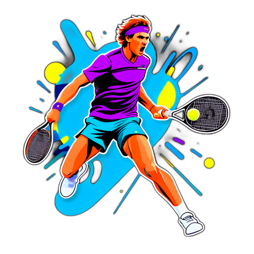 Vurige Tennisactie