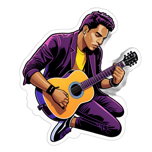 Adesivo do Puma Rodríguez em Performance