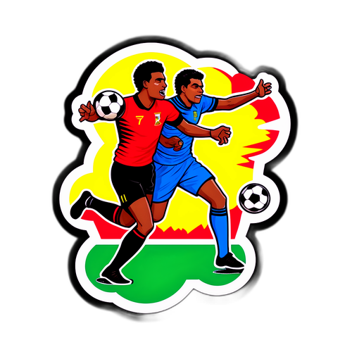 Sticker Memorable Pertandingan Egypt vs Zimbabwe