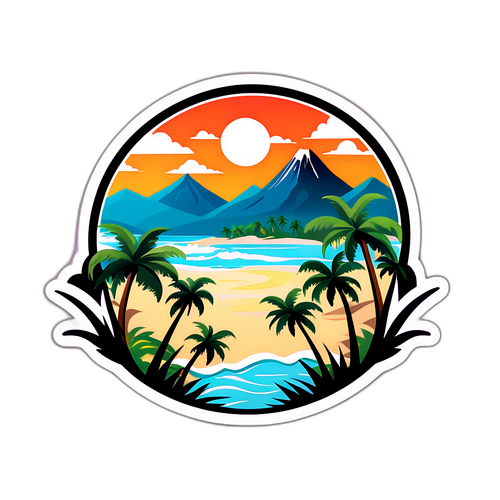  paysage tropical en Malaisie 