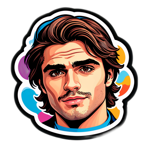 Modern Sanatsal Sticker: Jacob Elordi