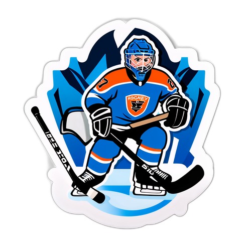 Modo Hockey Klistermärke