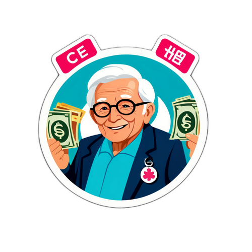 สติกเกอร์การดูแลผู้สูงอายุ