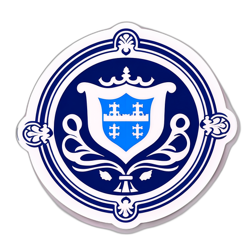 Retro naklejka z logo Porto