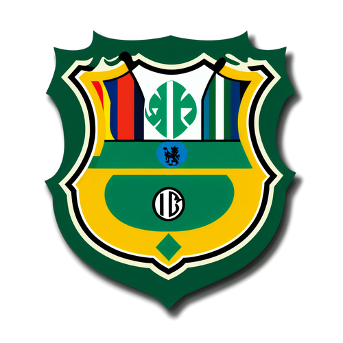 Hammarby och Barcelona Fusion Sticker