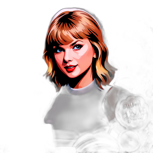 Masiglang Sticker ng Album Covers ni Taylor Swift