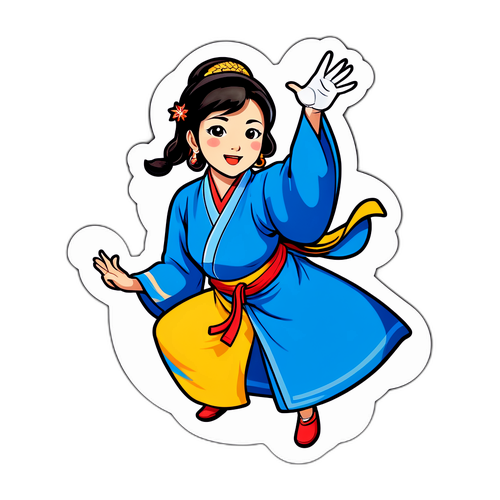 최화정의 유명한 포즈 스티커