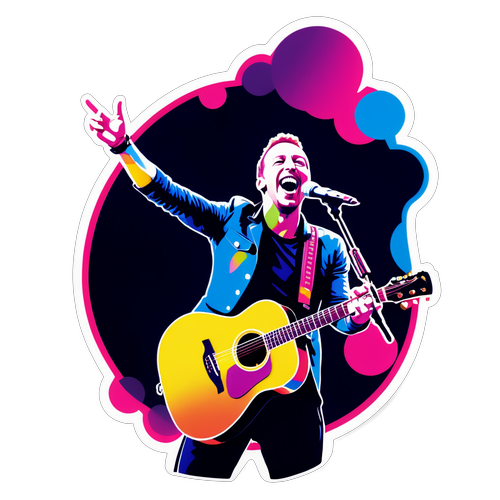 Opplev Magien: Coldplay på Scenen med Lynfarger og Uforglemmelig Energi!