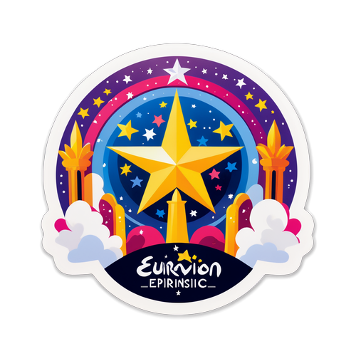 En eventyrlig Eurovision-sticker