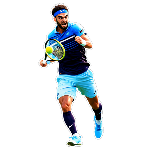 Matteo Berrettini in Azione