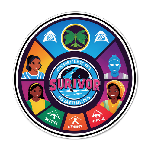 Σχεδίαση αυτοκόλλητου με τη μεταμόρφωση διαγωνιζομένων στο Survivor 2026
