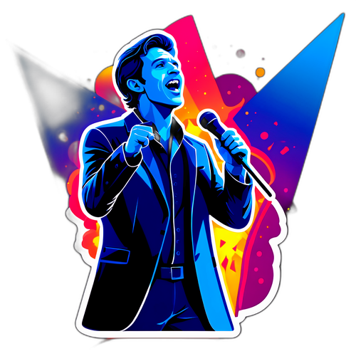 Stylizovaná samolepka Davida Gránského