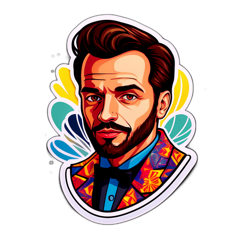 Création d'un autocollant inspiré par Jérémy Jacquet