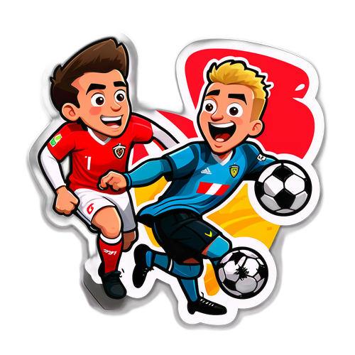 Super Lig Maçlarındaki Heyecanlı Anlar Sticker'ı