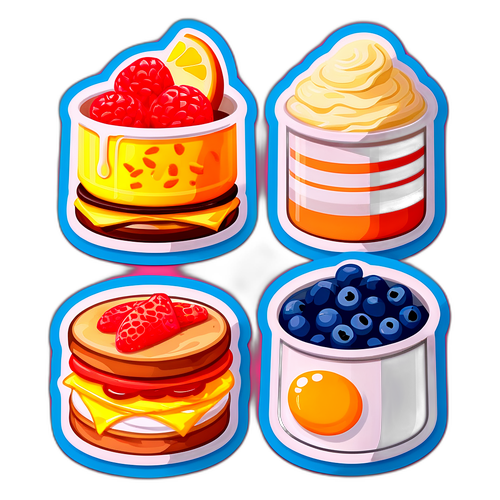 不推荐的早餐组合贴纸